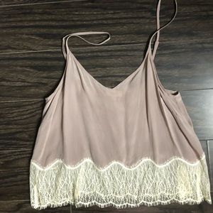 Real silk camisole